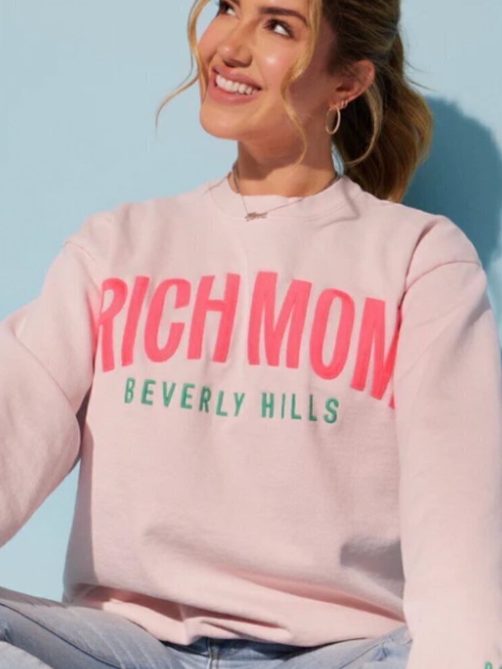 Tinx Rich Mom Gear Beverly Hills Sweatshirt